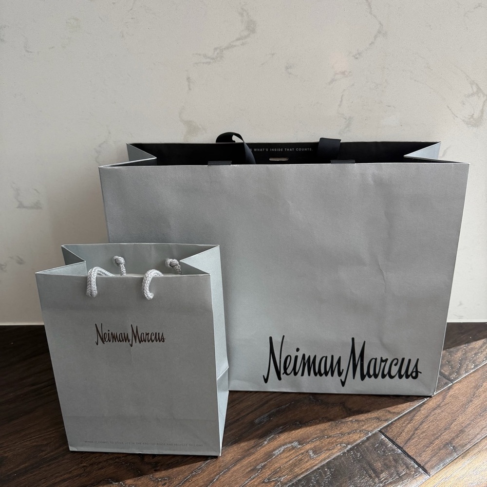 Neiman Marcus Paper Shopping Bags bundle